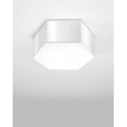 Oswietlenie-sufitowe - biały plafon sunde 13 sl.1057 sollux lighting 