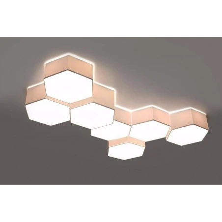 Oswietlenie-sufitowe - biały plafon sunde 13 sl.1057 sollux lighting 