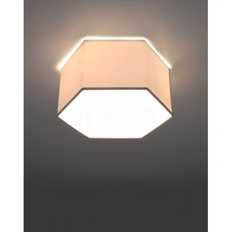 Oswietlenie-sufitowe - biały plafon sunde 15 sl.1058 sollux lighting 
