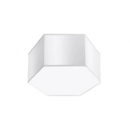 Oswietlenie-sufitowe - biały plafon sunde 15 sl.1058 sollux lighting 