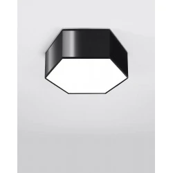 Oswietlenie-sufitowe - czarny plafon sunde 11 sl.1059 sollux lighting 