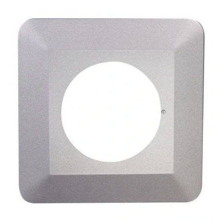 Oslony-sciany - osłona na ścianę pod kontakty pojedyncza srebrna osx-910 zamel 