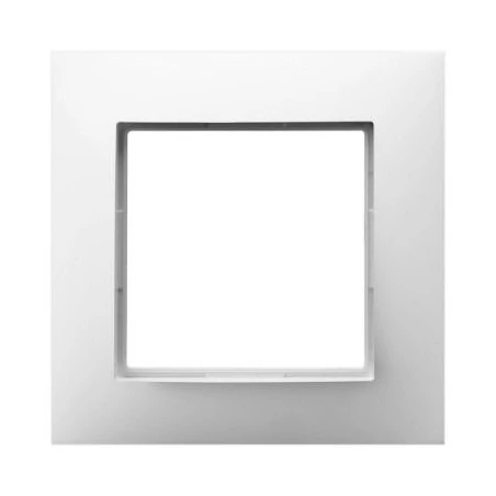 Ramki-pojedyncze - ramka pojedyncza biała r-1u/00 aria ospel 