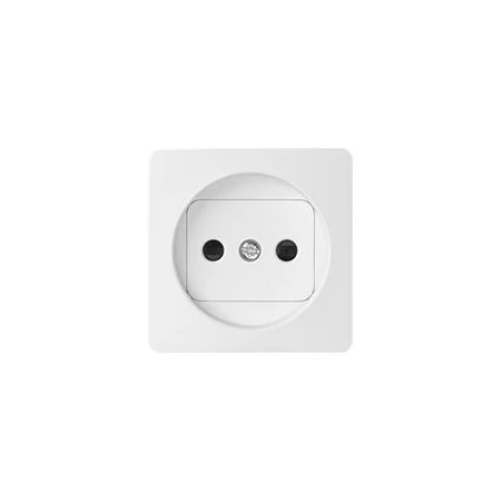 Pokrywy-do-gniazd - pokrywa do gniazda wtyczkowego pojedynczego bez uziemienia biała 82040-30 simon 82 kontakt-simon 
