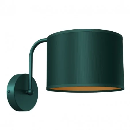 Kinkiety-do-salonu - kinkiet zielony metalowo - tkaninowy e27 verde green mlp7872 eko-light 