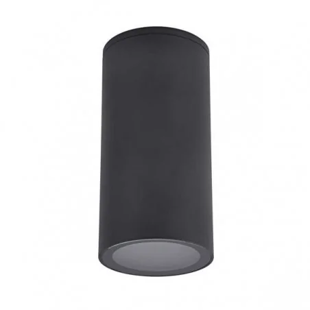 Kinkiety-ogrodowe - oprawa hermetyczna natynkowa czarna na żarówkę gu10 atlanta 320049 polux 