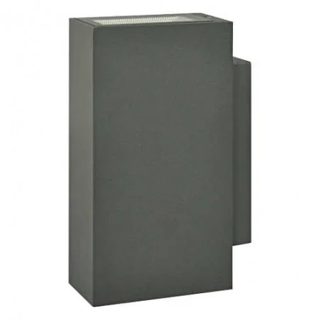 Kinkiety-ogrodowe - kinkiet elewacyjny led grafitowy góra/dół 5w 4000k orlean 319814 polux 