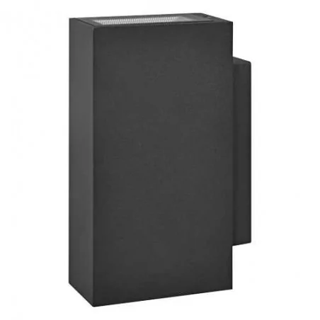 Kinkiety-ogrodowe - kinkiet zewnętrzny led góra dół czarnej obudowie 5w 4000k orlean 319999 polux 