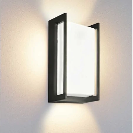 Kinkiety-ogrodowe - lampa ścienna hermetyczna na żarówkę e27 max.12w kobe 320032 polux 