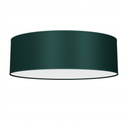 Lampy-sufitowe - sufitowa lampa tkaninowo - metalowa ø500mm 3xe27 verde mlp7877 eko-light