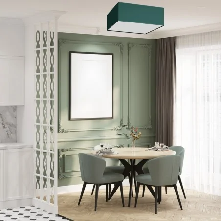 Lampy-sufitowe - kwadratowa lampa sufitowa 50cm 3xe27 verde mlp7875 eko-light 