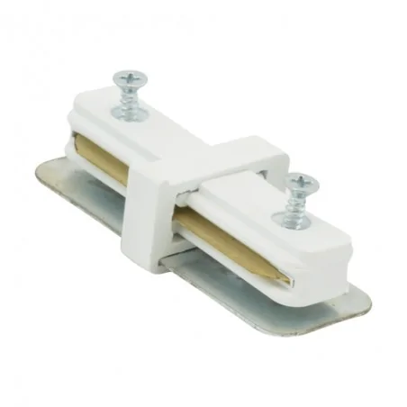 Oswietlenie-szynowe - łącznik do szynoprzewodów white connector 02515 ideus 