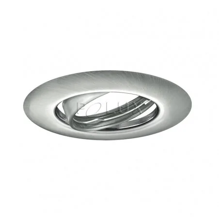 Oprawy-sufitowe-ruchome - oczko sufitowe oprawa ruchoma podtynkowa nikiel opin 306395 polux 