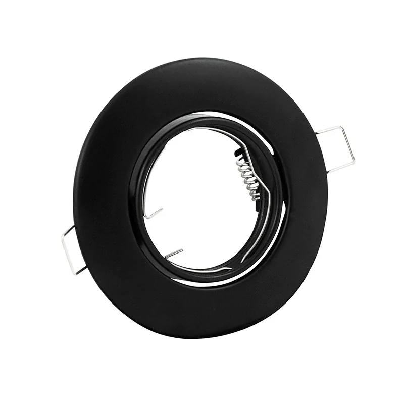 Oprawy-sufitowe-ruchome - oczko sufitowe ruchome czarne podtynkowe opin 306418 polux firmy POLUX GOLDLUX 