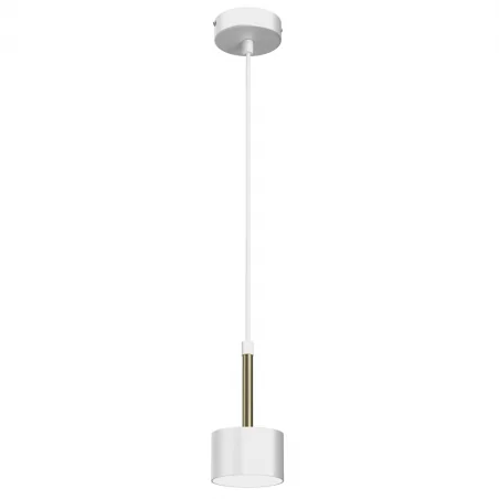 Lampy-sufitowe - lampa wisząca 30-90cm biało - złota 1 x gx53 arena mlp7754 eko-light 