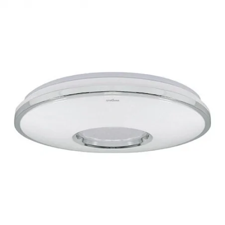 Plafony - okrągła plafoniera led biała z neutralnym światłem 48w 4000k opera led c 03636 ideus 