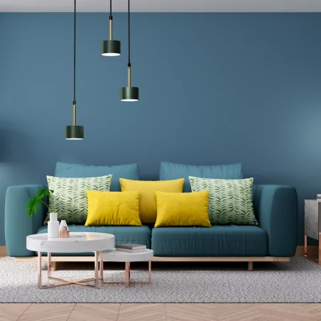 Lampy-sufitowe - lampa wisząca potrójna - okrągła arena 3xgx53 mlp7768 eko-light 