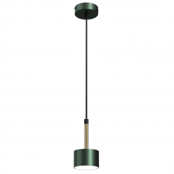 Lampy-sufitowe - metalowa lampa wisząca okrągła 8cm 1xgx53 arena mlp7766 eko-light 