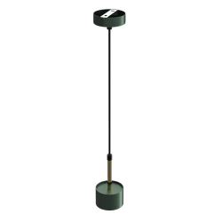 Lampy-sufitowe - metalowa lampa wisząca okrągła 8cm 1xgx53 arena mlp7766 eko-light 