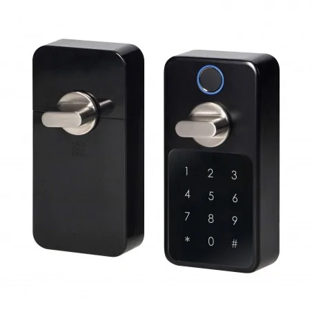 Dzwonki-i-domofony - szyfrator do drzwi nakładka z czytnikiem linii papilarnych ip44 or-zs-854 
