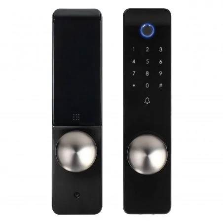 Dzwonki-i-domofony - nakładka szyfrowa długa na zamek z czytnikiem linii papilarnych szyfrator ip44 or-zs-855 orno 