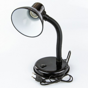 Lampki-biurkowe - lampka na biurko e27 max. 40w czarna fn004 sofi inq 