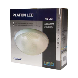 Plafony - plafon led 12w z czujnikiem ruchu ip44 1150lm neutralny helm or-pl-344wlppm4 orno 