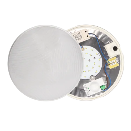 Plafony - plafon led 12w z czujnikiem ruchu ip44 1150lm neutralny helm or-pl-344wlppm4 orno 