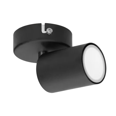 Oprawy-sufitowe - czarna oprawa ścienno-sufitowa gu10 ruchoma doa ad-op-6193bgu10 orno 