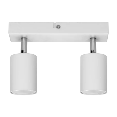 Oprawy-sufitowe - listwa oświetleniowa ścienno-sufitowa 2xgu10 biała ruchoma doa ad-op-6194wgu10 orno 