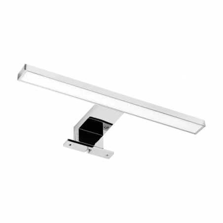 Kinkiety-lazienkowe - lampa led nad lustro kinkiet łazienkowy srebrny 5w 4000k nortes ad-om-6120l4 orno 