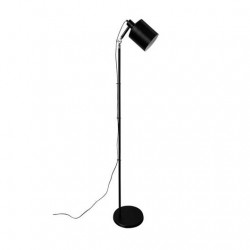 Lampy-stojace - prosta lampa podłogowa czarna loft e27 51-02853 zana candellux