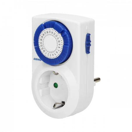 Programatory-czasowe - programator mechaniczny czasowy wersja schuko or-pre-427(gs) orno 