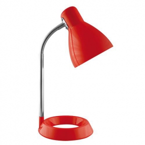 Lampki-biurkowe - lampka biurkowa czerwona kati e27 02858 ideus 