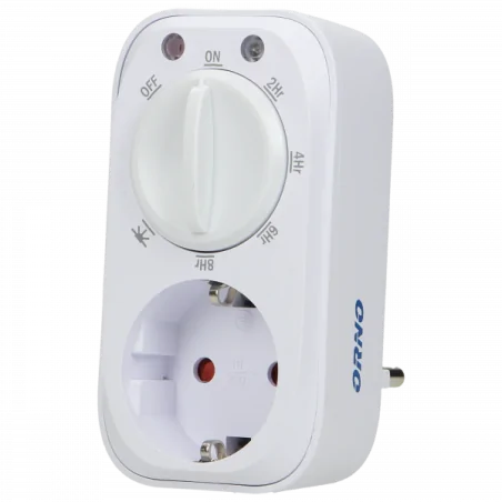 Programatory-czasowe - programator mechaniczny czasowy z czujnikiem zmiechu schuko or-pre-445(gs) orno 