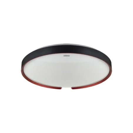 Plafony - nowoczesna plafoniera led 24w sterowana smarfonem tuya esperanto 04076 ideus 