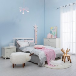 Oswietlenie-do-pokoju-dzieciecego - różowa lampa sufitowa w kształcie motyla 3xe27 pink mlp3933 eko-light 