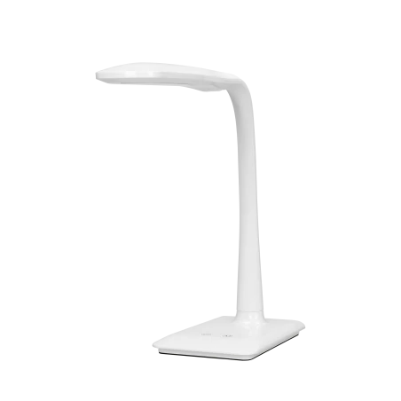 Lampki-biurkowe - lampka biurkowa led w kolorze białym ściemnialna 7w 3000k-6000k erie dl-7/w orno 