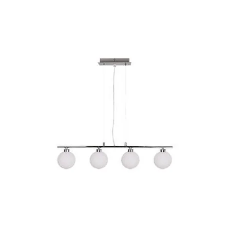 Lampy-sufitowe - lampa sufitowa poczwórna 4xg9 chrom+biały raisa  34-01399 candellux 