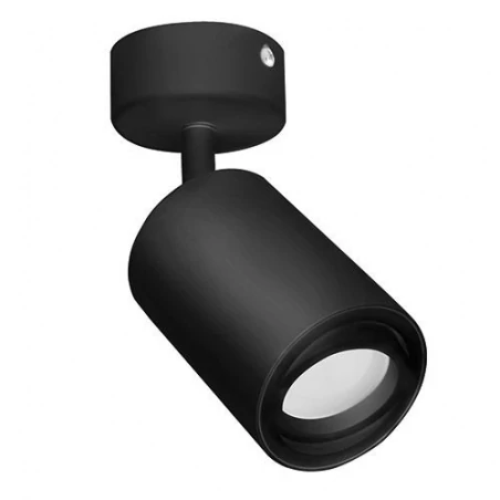 Oprawy-sufitowe - oprawa ścienno-sufitowa w kolorze czarnym 35w gu10 03534 bemol spt ideus 