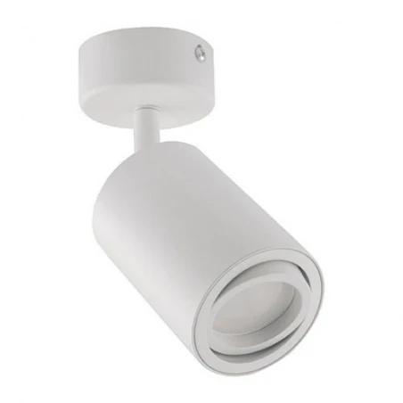 Oprawy-sufitowe - regulowany reflektor ścienno-sufitowy biały 35w gu10 03538 bemol spt ideus 