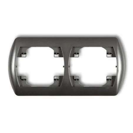 Ramki-podwojne - ramka podwójna pozioma grafitowa 11rh-2 trend karlik 