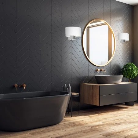 Kinkiety-do-salonu - delikatna lampa ścienna biel + chrom 1xe27 casino ml6371 eko-light 