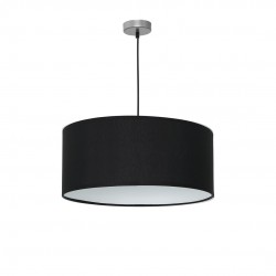 Lampy-sufitowe - lampa wisząca czarna 40-100cm 1xe27 casino ml63800 eko-light