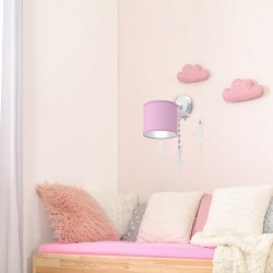 Oswietlenie-do-pokoju-dzieciecego - kinkiet z ozdobami - baletnica i kryształki 1xe27 baletnica mlp4971 eko-light 