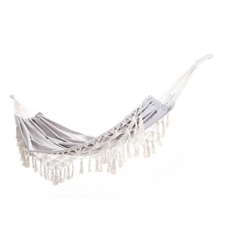 Meble-ogrodowe - hamak ogrodowy w stylu boho szary palm springs i vo2805 volteno 