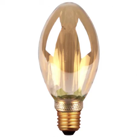 Zarowki-dekoracyjne - żarówka dekoracyjna led e27 4w 200lm 1800k decovintage amber pillar 317704 polux 