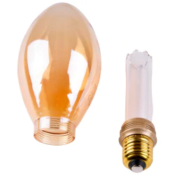 Zarowki-dekoracyjne - żarówka dekoracyjna led e27 4w 200lm 1800k decovintage amber pillar 317704 polux 