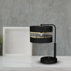 Lampki-nocne - lampa stołowa z transparentnym paskiem 1xe27 ultimo mlp7343 eko-light 
