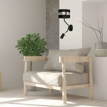 Kinkiety-do-salonu - kinkiet z dodatkowym światłem 1xe72 + 1xgu10 mini ultimo mlp7335 eko-light 